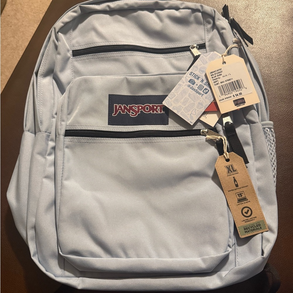 JanSport Light Gray Backpack for Men